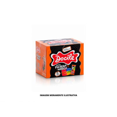 BALA - DOCILE - 15g GELATINA PULSEIRAS MAGICAS - DP12